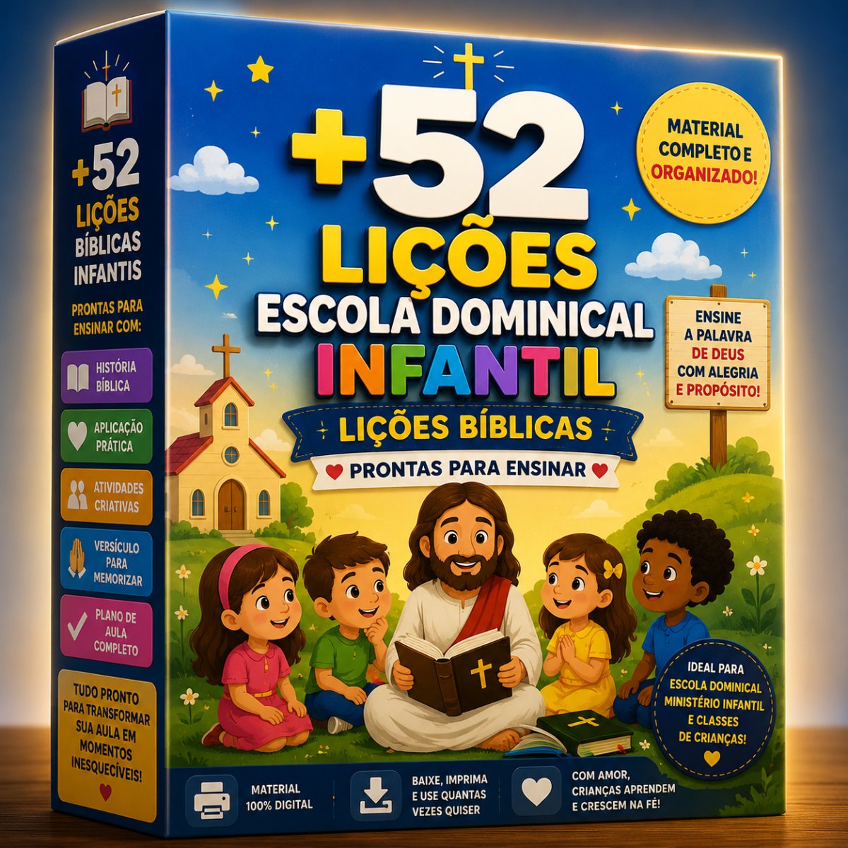 Kit Plano Básico com 52 Lições